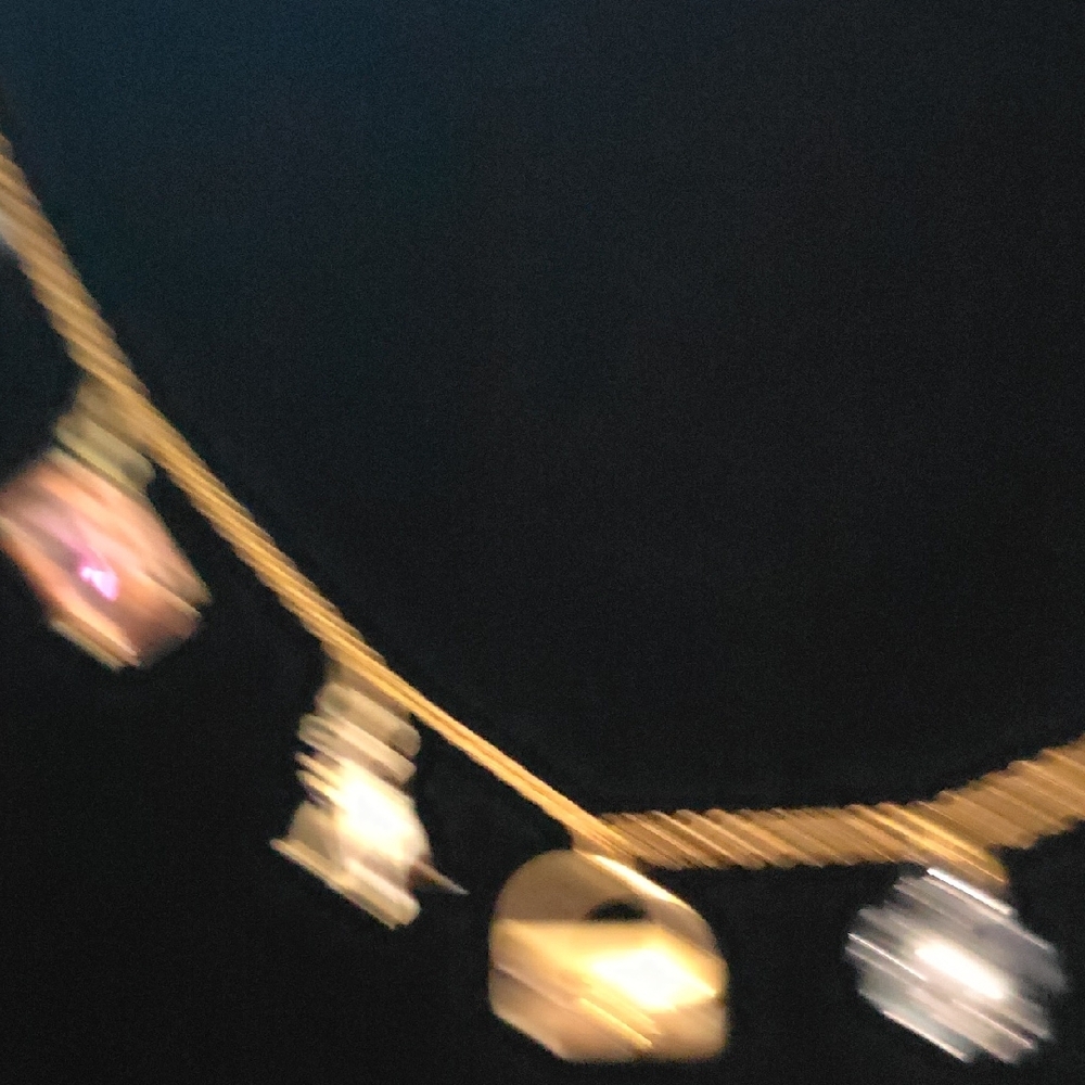 Coach Gold and Silver Charm Necklace‎ - Picture 3 of 7